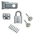 thumbnail image 2 of Stanley 39-9725 Safety Padlock & Hasp Combination, Zinc Plated, 2 of 2