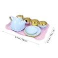 thumbnail image 2 of CNKOO 1 Set/15pcs Mini Tea Ware Simulation Kitchen Kit Funny Children Toy Tea Kit, 2 of 6