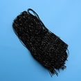 thumbnail image 4 of 1 unid Borlas Cortina de la ventana Sencilla cadena de la puerta Cortina de partición Cortina para el banquete de boda en casa Negro, 4 of 5