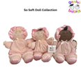 thumbnail image 5 of Genius Baby Jouets Classiques Ma Première Poupée Bébé Fille Douce, Robe Rose avec Cheveux Bruns, 11 Pouces, 5 of 5