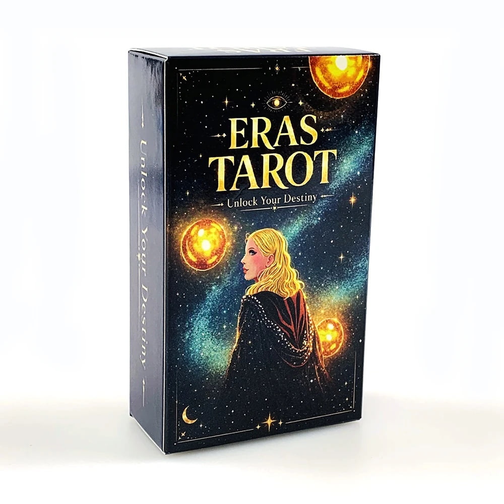 New Eras Tarot Cards 78 Tarot Deck English Version Divination Fortune Telling Edition Board Game, Perfect For Collection & Gifts