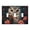 Cool Owl with Rose, variant on Haosy Light Switch Cover Plate 2 Gang Electrical Outlet Covers Cool Owl with Rose Decorate Wall Plate 4.56”x4.48”