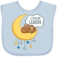 thumbnail image 3 of Inktastic I Love My Grandpa Boys or Girls Baby Bib, 3 of 4