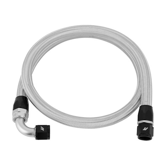 4ft Stainless Steel Braided Hose w -10AN Fittings Mishimoto