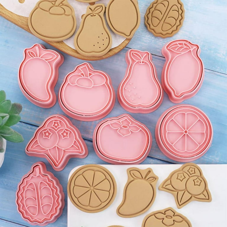 Berry Pie Plunger Cookie Cutters, Set of 4