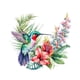thumbnail image 4 of Pegatinas de pared con diseño de pájaros y flores para ventana, decoración floral de PVC, calcomanías para puertas y ventanas, calcomanías para ventan, 4 of 9