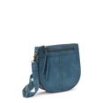 thumbnail image 4 of Time and Tru Women's Willow Saddlebag Crossbody, Blue, 4 of 5