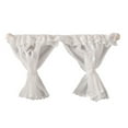 thumbnail image 2 of Joernso 1/6 1/12 Dollhouse Accessory Miniature Lace Window Curtain Mini Bedroom Furniture Accessory Realistic Micro Landscape Ornament Photo Prop, 2 of 7