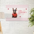 thumbnail image 2 of Happy Valentine's Day Doberman Pinscher Brings Love Heart Horizontal Matte Canvas Poster Doberman Dog Lover Gifts Wall Art Home Decor - 02028, 2 of 5