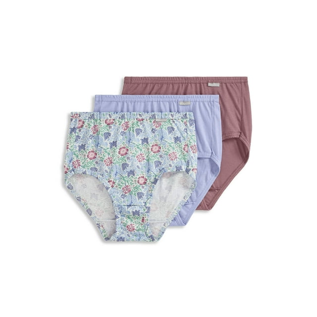 Jockey Plus Size Elance Brief - 3 Pack