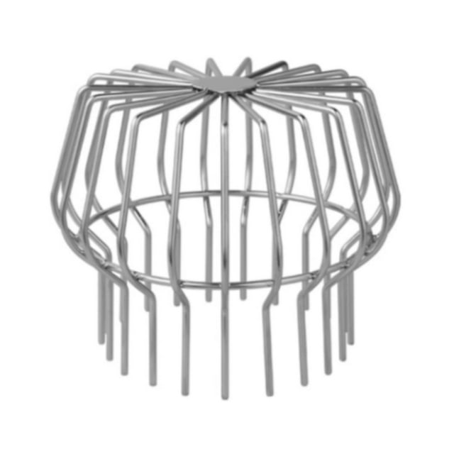 Protector de hojas para canalón Strade Fareast Limited Acero inoxidable 201 6 pulgadas