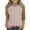 Beige, variant on YunPes Girls Baseball Raglan T-Shirt 3/4 Sleeve Soft Tee Classic Casual Top Crewneck Color Block Cute Spring Summer Blouses Tops