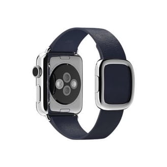 アップル純正 アップルウォッチバンド レザーリンク 41mm S / M インク Apple 41mm Ink Leather Link Strap, Smartwatch Band, Adjustable