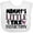 AA-White, variant on Inktastic Mommy's Little Tax Deduction Pink Hearts Boys or Girls Baby Bib