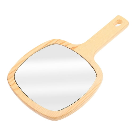 unbranded  Trifold Mirror Wooden Vanity High Definition Makeup Handheld