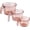 Pink, variant on COOK WITH COLOR Glass Measuring Cups - Ideal for Cooking and Baking, Pink