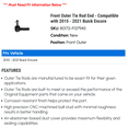 thumbnail image 2 of Front Outer Tie Rod End - Compatible with 2015 - 2021 Buick Encore 2016 2017 2018 2019 2020, 2 of 2
