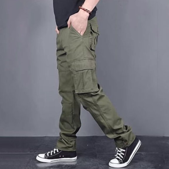Men's Cargo Pants Stretch Breathable 6 Pocket All Terrain Daily Work Pants S-XXL
