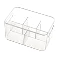 thumbnail image 4 of Organizador de maquillaje con 5 ranuras, estuche transparente para lápiz labial, organizador de maquillaje, vitrina para cosméticos, para dormitorio,, 4 of 8
