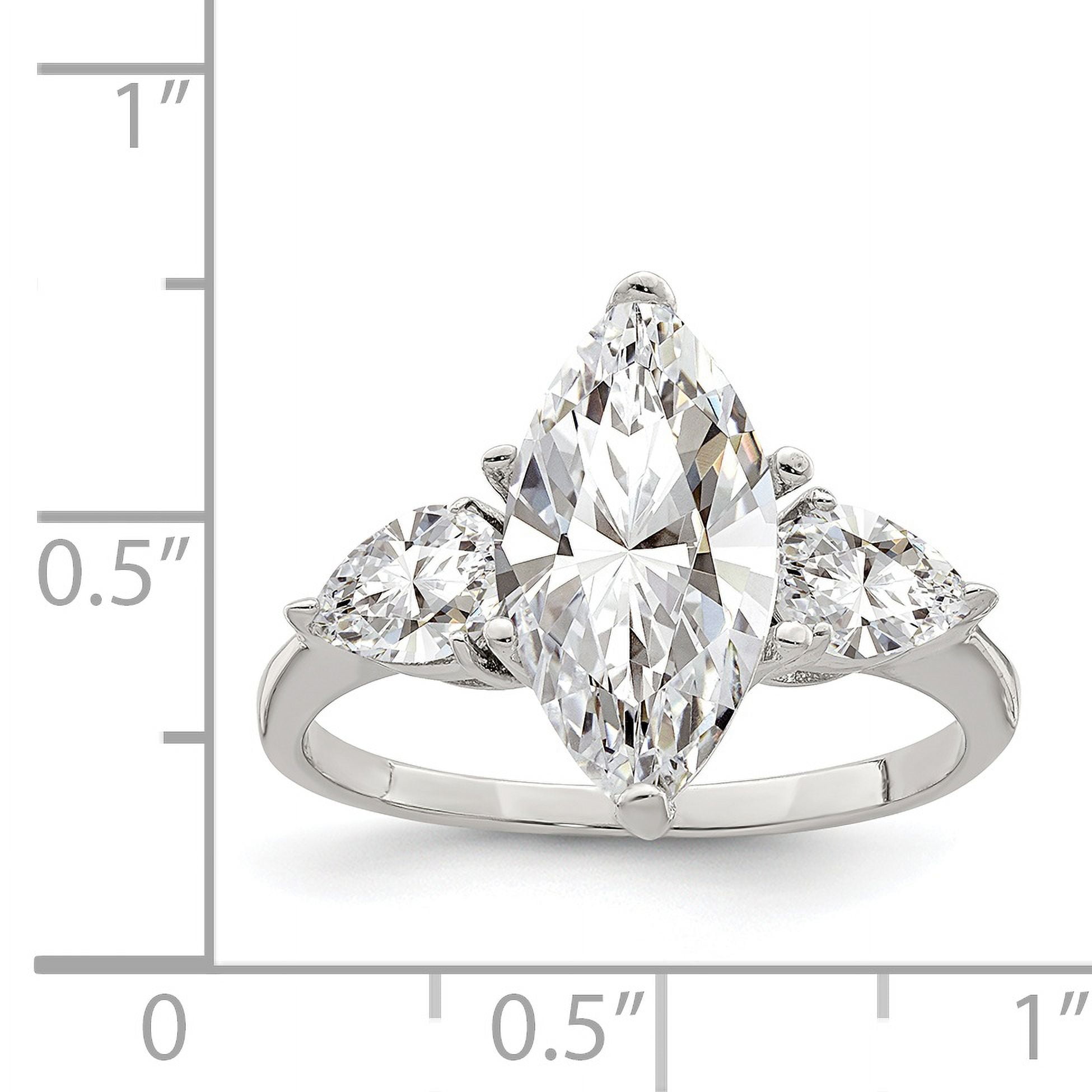 Cubic zirconia walmart best sale