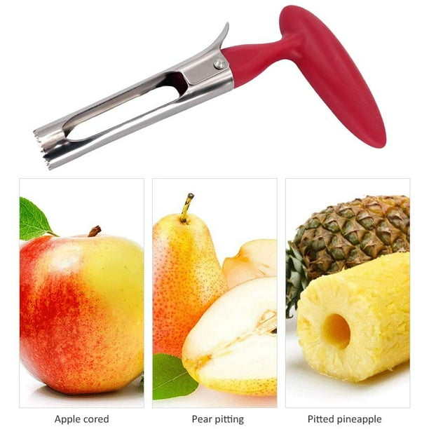 Vide-Pomme professionnel en acier inoxydable,dénoyauteur à pommes en acier  inoxydable pour pommes et poires