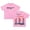 Pink, variant on Coco Jones Why Not More World Tour T-shirt Crewneck Short Sleeve Cotton Tee Men Women Streetwear Tops
