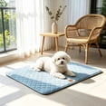 thumbnail image 6 of Washable Dog Crate Pad Soft Non Slip Kennel Mat Thin Pet Bed Cushion for Medium Large Dogs 36x24 Inches, 6 of 6