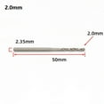 thumbnail image 1 of 1 Pcs 2.35mm Shank Straight Handle Drill Bit Woodworking Hss Drill Bit 2.0mm, 1 of 5
