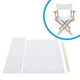 thumbnail image 3 of Fundas para sillas informales, protector de taburete de repuesto para silla, muebles lavables a máquina Blanco Zulema funda para sillas, 3 of 7