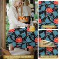 thumbnail image 5 of Pioneer Flower Floral Print Pattern Round Tablecloth 60 X 60 Inch, Wrinkle Resistant Wipeable Table Cloth for Kitchen Dining Picnic Patio Party, 5 of 6