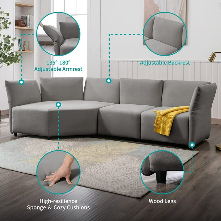 Adjustable 2024 modular sofa