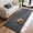 Grey-2' x 8' (Rectangular), variant on Finrec 7x10 Washable Area Rugs For Bedroom Living Room  Low Pile Thin Rug Solid Color Non-slip Carpet Indoor Home Decor (grey)