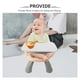thumbnail image 4 of Reemplazo de bandeja para trona de bebé, bandeja de plástico para la cena, plato para trona, bandeja para trona para niños pequeños, accesorios universales blancos, 4 of 7