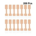 thumbnail image 4 of Miangastore Adhesive Label Stickers Beige Kraft Paper 200Pack 2.4x0.5x0.01In, 4 of 9