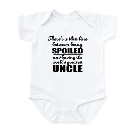 

CafePress - Uncle Body Suit - Baby Light Bodysuit Size Newborn - 24 Months