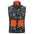 thumbnail image 1 of ORQ Women Waistcoat Single Control Jacket Coat Infrared Heating Fleece Thermal Warm Up Pad Vest, 1 of 5