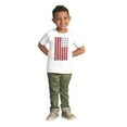 thumbnail image 3 of USA American Flag Distressed Stencil Toddler Boy Girl T Shirt Infant Toddler Brisco Brands 4T, 3 of 6
