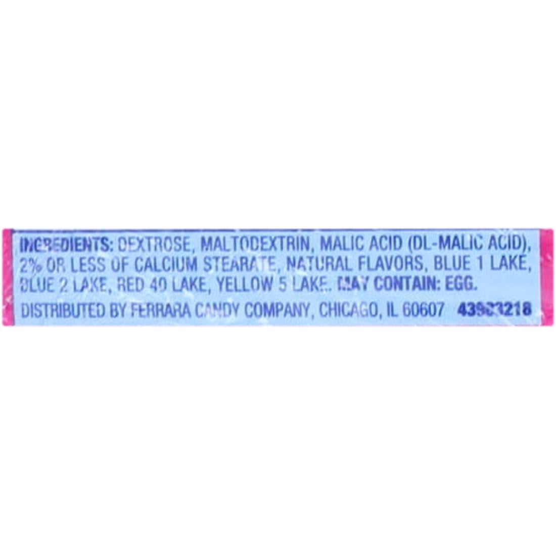 Sweetarts Original Rolls Chewy Candy 36/1.8oz