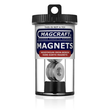 

MAGCRAFT® NSN0587 - Rare Earth Ring Magnets 0.75 in. Outside Diameter x 0.2 in. Inside Diameter x 0.125 in. Thick S 6-Count