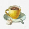 thumbnail image 2 of Nai, Danhui 15x15 Gold Ornate Wood Framed with Double Matting Museum Art Print Titled - Wake Me Up Coffee IV Linen, 2 of 4