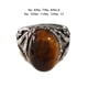 thumbnail image 5 of Qarigey Anillo De Circón Negro Para Hombres Espadas Dobles Excelente Trabajo Hecho A Mano Adecuado Para Muchas Ocasiones Ajuste Gratuito Ropa, zapatos y accesorios Miscelánea AJZ3368 Tamaño 10, 5 of 6
