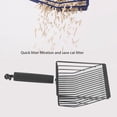 thumbnail image 3 of Cat Litter Scoop,Removable Handle Metal Fast Filtration Cat Litter Shovel Litter Box Scoop for Cat Litter Box Cleaning, 3 of 7