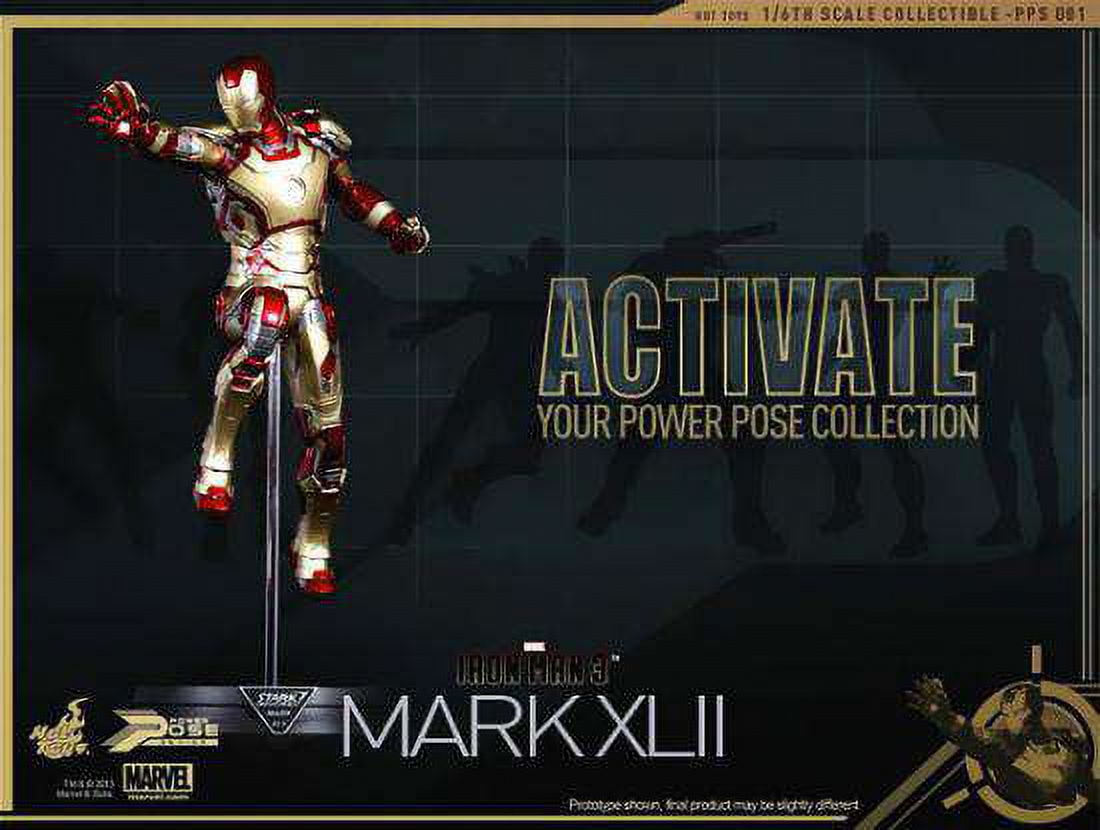 Power Pose Iron Man Mark XLII Collectible Figure