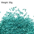 thumbnail image 3 of Unique Bargains 50g Crushed Glass Chips 1-3mm, Light Green, 3 of 5