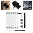 thumbnail image 2 of MYG 25PCS Chimney Cleaning Kit Chimney Brush Cleaning Tools Duct Vent Cleaning Kit, 2 of 10