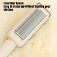 thumbnail image 6 of Ankereame Washable Pet Hair Remover, Reusable Lint Brush for Clothes, Couch & Car Seats, Flexible Handle, Yellow, 6 of 6