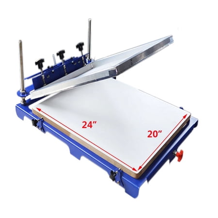 TECHTONGDA 1 Color Screen printing Machine Silk Screen Press Printer Oversize Pallet 20x24
