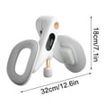 thumbnail image 6 of Thigh Exerciser Under 5 ! Yannianjz Pelvic Floor Exerciser Leg Toner Thigh Trainer Fitness Equipment Home Workout Butt Lifting Waist Toning Inner Thigh Exercise Digital Display Portable Machine, 6 of 9