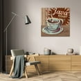 thumbnail image 3 of Paul Brent 28x28 Gallery Wrapped Canvas Wall Art Titled - Coffee Brew Sign II, 3 of 4