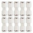thumbnail image 2 of Wchiuoe Straight Push Connectors, Stainless Steel Air Hose Push Connector With Push In Design For Treatment, 2 of 8
